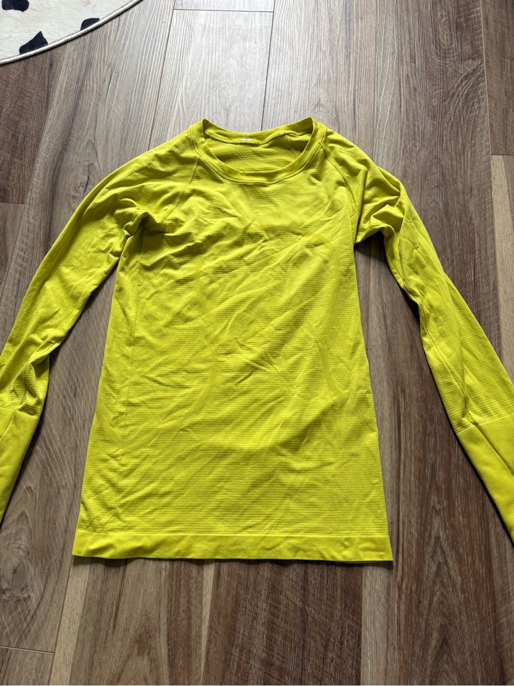lululemon athletica Long Sleeve Performance Top - Yellow